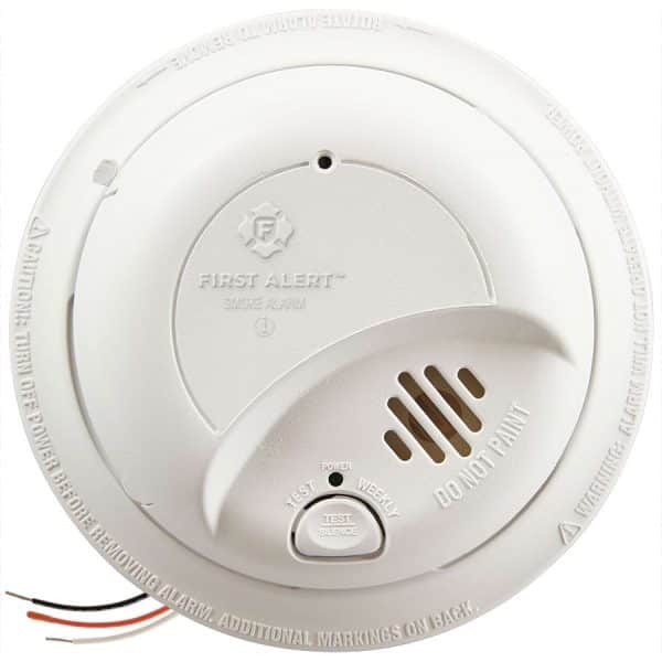 9120B First Alert Hardwired Smoke Alarm with Battery Backup